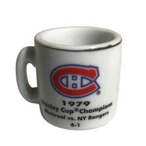 Montreal Canadiens Mini Mug Stanley Cup Crazy  NHL 1979 Champions Hockey